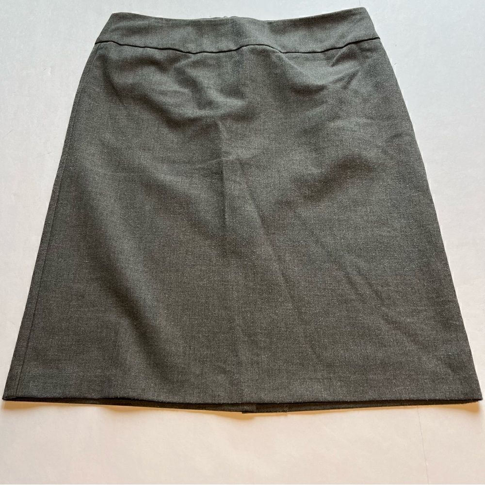 Benetton Women's Gray Pencil Skirt Midi Size 8